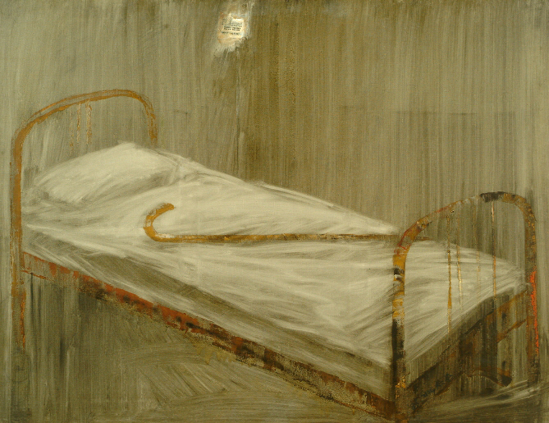 손상기 作 공작도시-영원한 퇴원, oil on canvas, 150x112cm, 1986-t