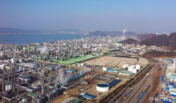 ▲여수산단 전경. /뉴스탑전남