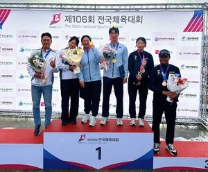 여수시청 직장운동경기부, 전국체육대회서 우수한 성적 거둬